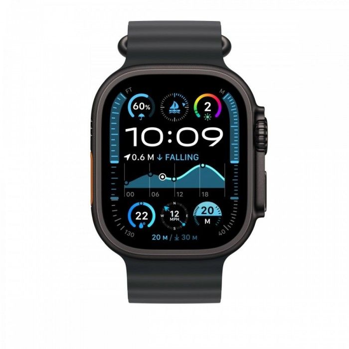 49mm Preto Ocean - Acabamento Titnio Preto