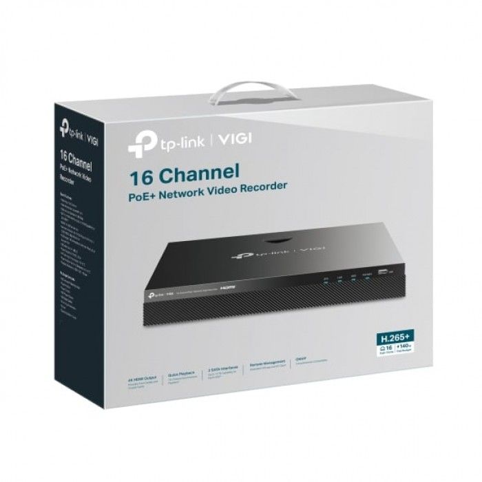 Gravador de Vdeo em Rede VIGI 16 Channel PoE+ 4Tb