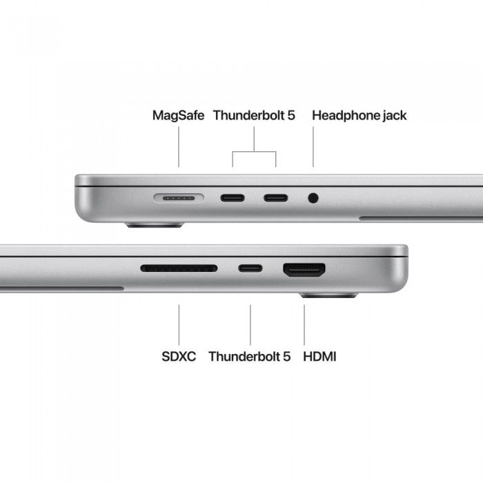 MacBook Pro 16P M4 Max 14c/32c 36GB 1TB Prateado