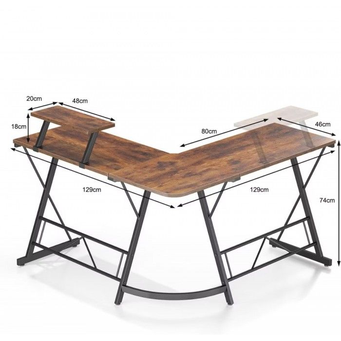 Secretaria Office Adminpro Rustic
