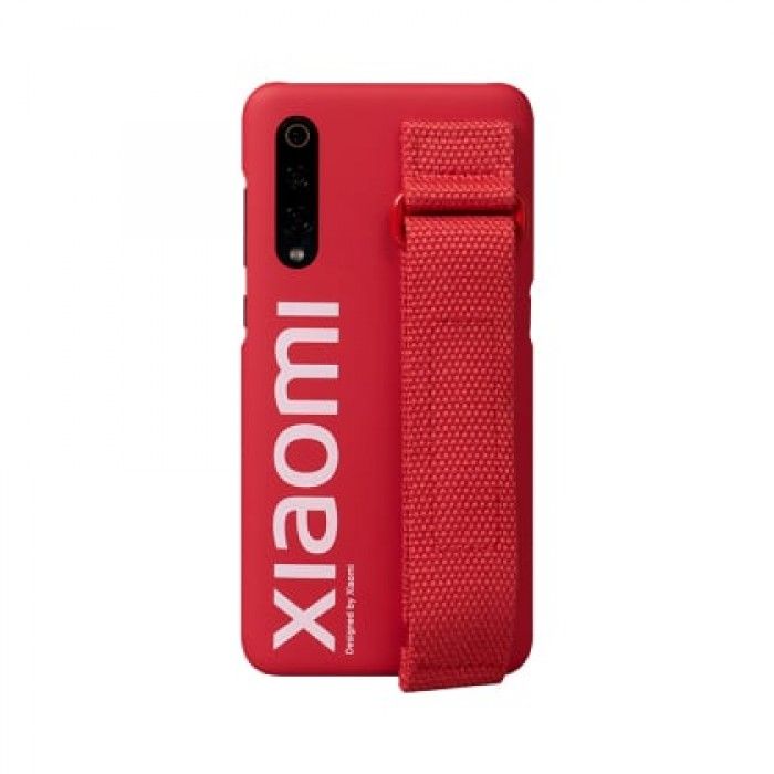 Capa Mi 9 Urban Hand Strap Case Red
