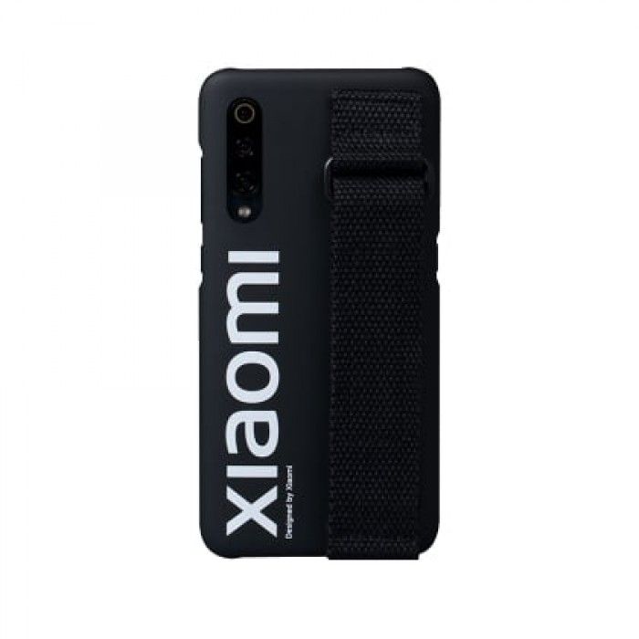 Capa Mi 9 Urban Hand Strap Case Preto