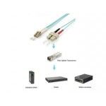 Cabo Fibra Opt Duplex Jumper LC/LC 50/125 2.0m azul: OM3: LSOH