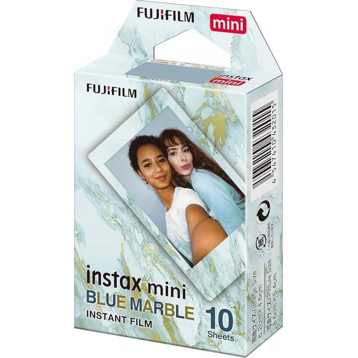 Papel Fotografico Colorfilm Instax Mini Blue Marble