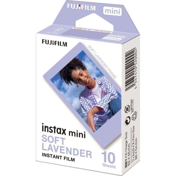 Papel Fotografico Instax Mini Soft Lavender Ww 1