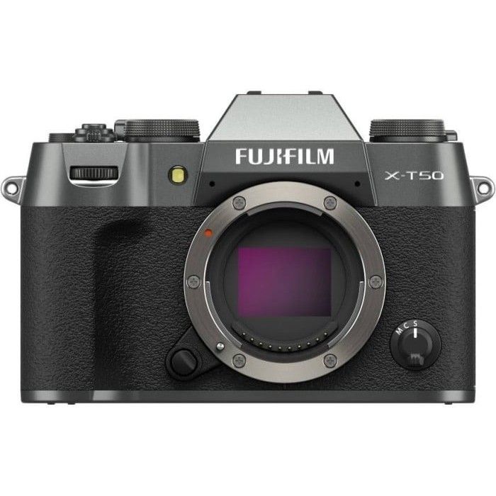Cmara X-T50 Corpo Charcoal Silver