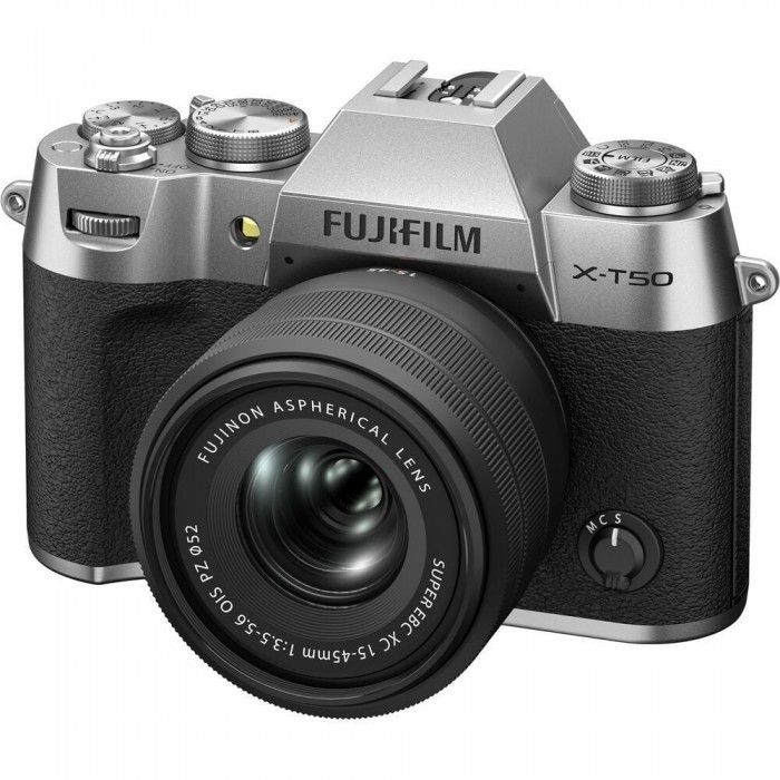 Cmara X-T50 + Xc15-45Mmf.3.5-5.6 Ois Pz Silver
