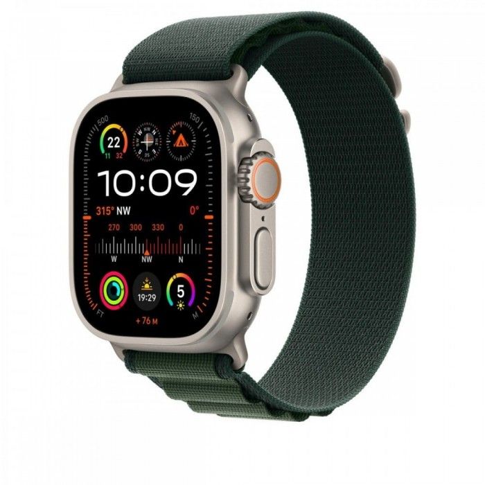 49mm Verde esc Alpine - L - Acabamento Titnio Natural