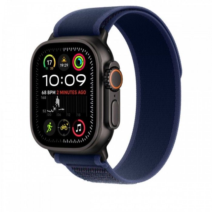 49mm Azul Trail - S/M - Acabamento Titnio Preto