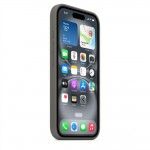 iPhone 16 Silicone Cinzento rocha