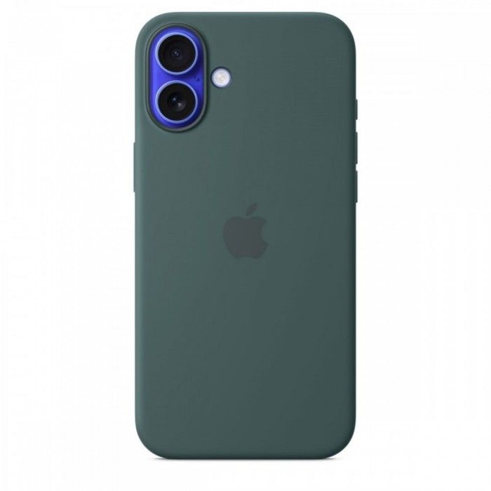 iPhone 16 Plus Silicone Verde lago