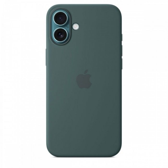 iPhone 16 Plus Silicone Verde lago