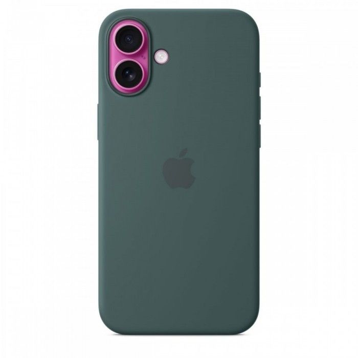 iPhone 16 Plus Silicone Verde lago