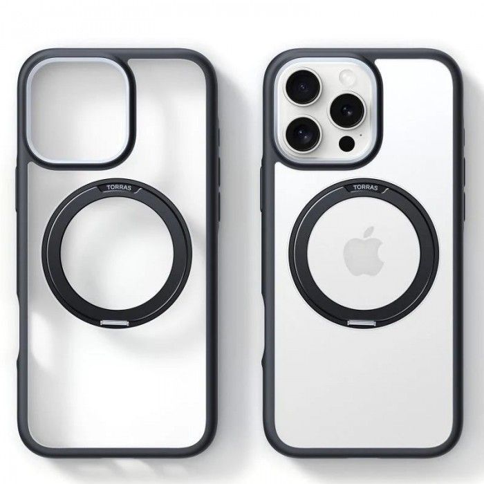 Capa Ostand R Fusion Series p/ Iphone 16 Pro - Black