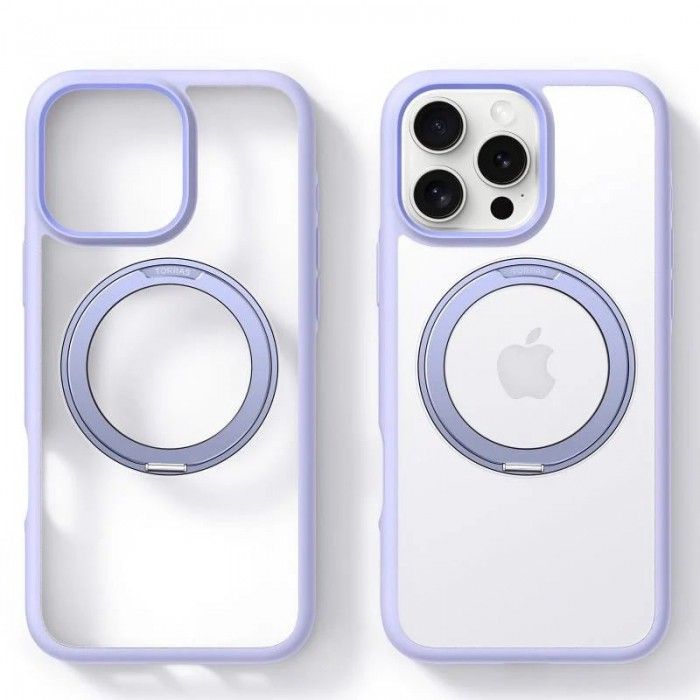 Capa Ostand R Fusion Series p/ Iphone 16 Pro - Light Purple