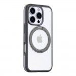 Capa Ostand R Fusion Series p/ Iphone 16 Pro Max - Titanium Grey