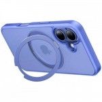 Capa Ostand Pro Series p/ iPhone 16 - Clear-Blue