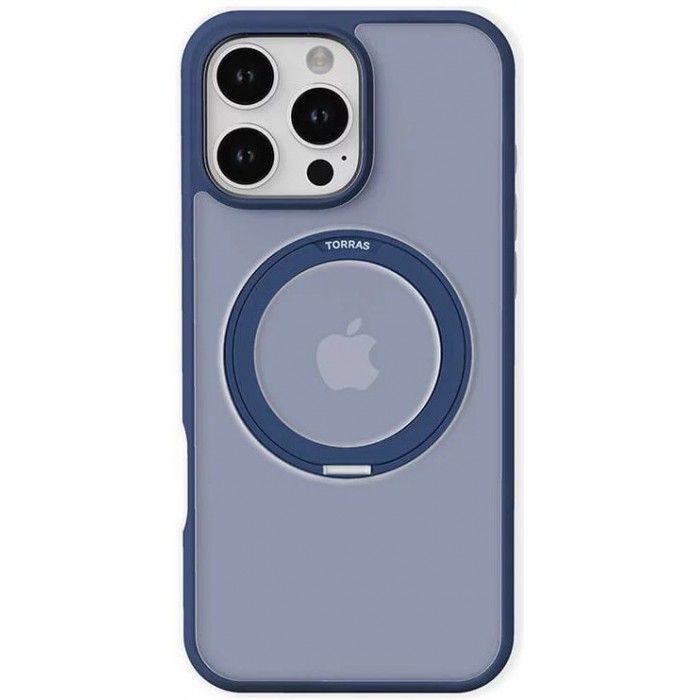Capa Ostand Pro Series p/ iPhone 16 Pro - Navy Blue