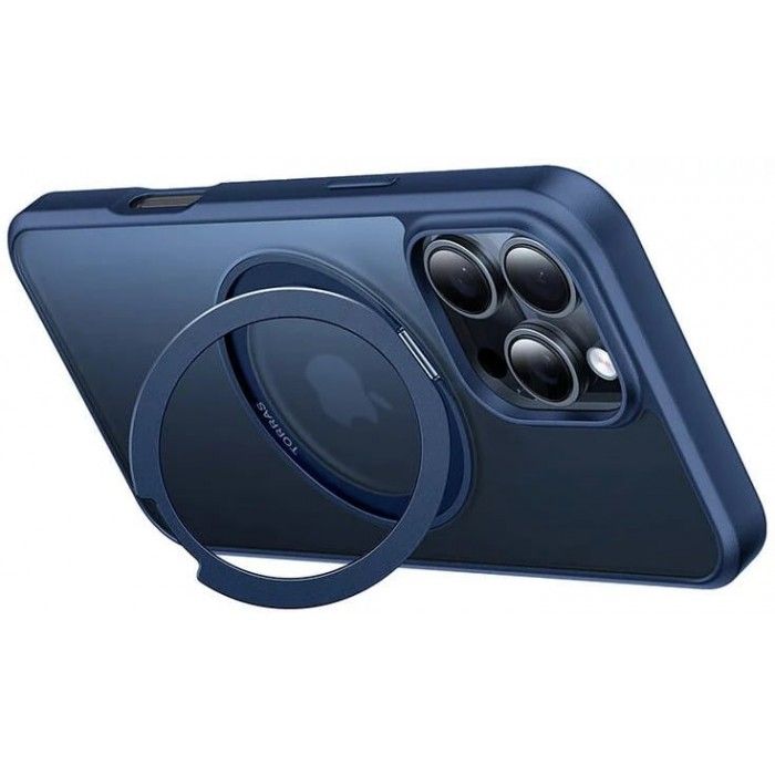 Capa Ostand Pro Series p/ iPhone 16 Pro - Navy Blue