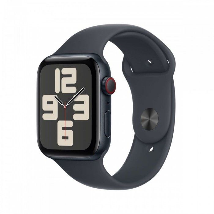 Watch SE Cellular 44mm Meia-noite Sport M/L