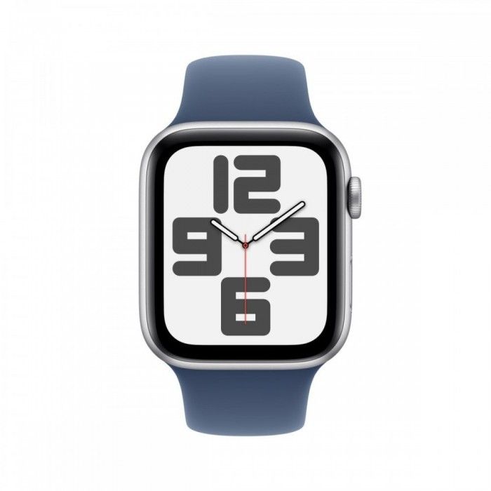 Watch SE Cellular 44mm Prateado Denim Spor S/M
