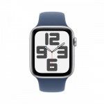 Watch SE Cellular 44mm Prateado Denim Spor S/M