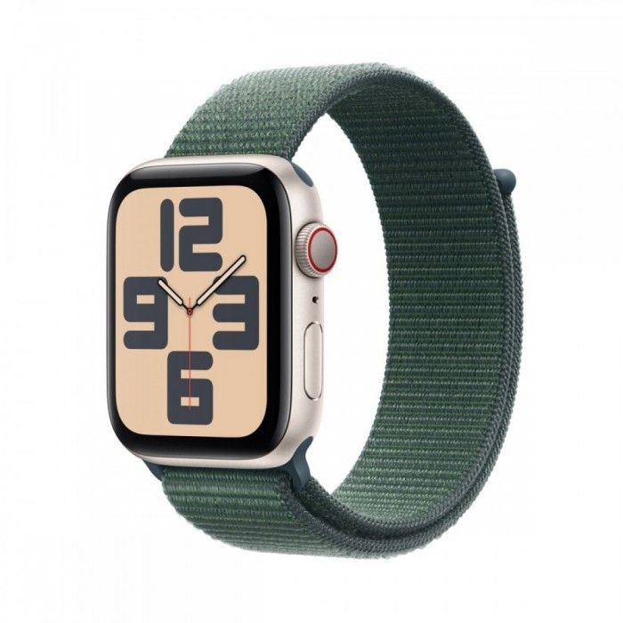 Watch SE Cellular 44mm Luz estrelas Verde Loop