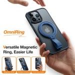 Suporte Torras Omniring Magnetic Ring For Any Phone Case Navy Blue