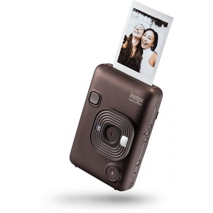 Camera Fotografica Instax Mini Liplay Deep Bronze Vn Ex D