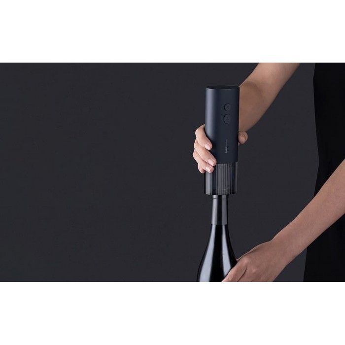 Saca-Rolhas Eltrico Hoto Black