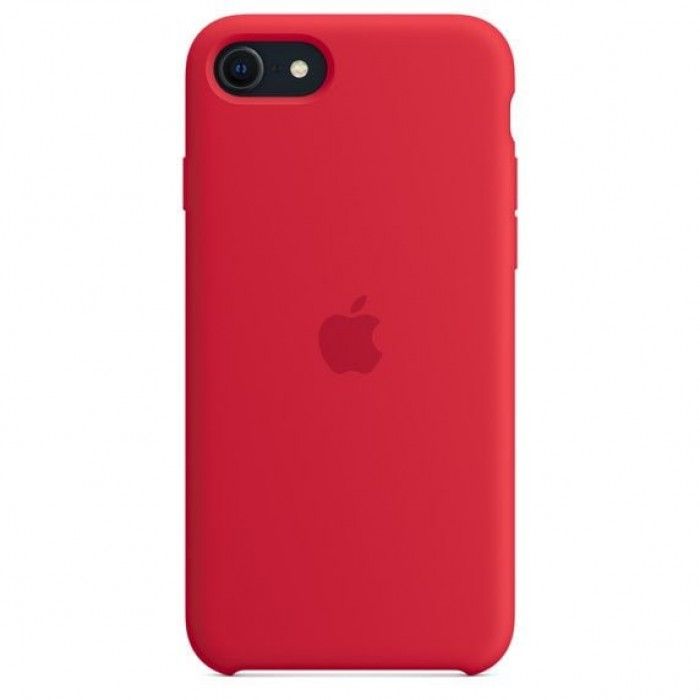 Capa Silicone iPhone SE (PRODUCT)RED