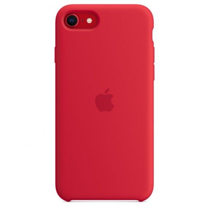 Capa Silicone iPhone SE (PRODUCT)RED