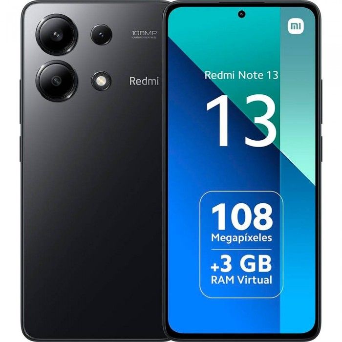 Smartphone Redmi Note 13 4G 6Gb+128Gb Midnight Black
