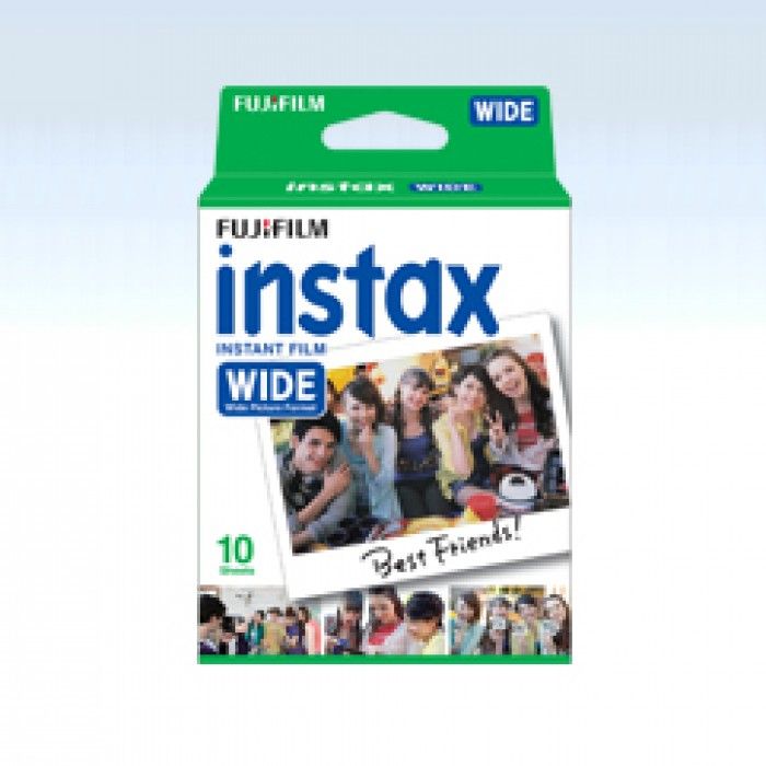 Papel Fotogrfico Instax Wide ColorFilm Glossy (10 Folhas)