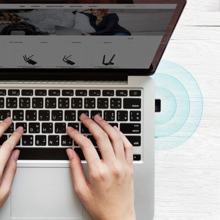 AC600 Dual Band Wireless USB Archer T2U Nano