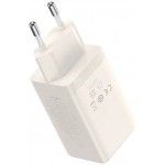 Dz-Eu Ka Baseus Gan5 Ultra Fast Charger 2C+U 65W Eu Set Stellar White