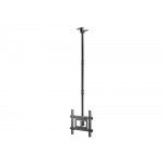 Suporte Teto Extensvel p/ Ecr 32/70P Inclinvel/Giratrio Preto