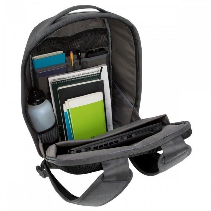 Mochila EcoSmart Cypress Security 15.6P Cinzento