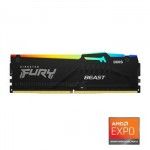 Memria RAM 16Gb 5200MT/S DDR5 CL36 Fury Beast RGb