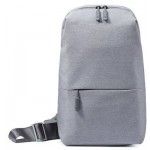 Mochila Mi City Sling 9P Cinza Claro
