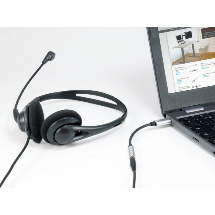 Adaptador USB-C p/ 3.5mm udio - 133474