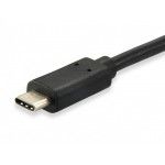 Cabo USB-C para USB a M/M. 0.25MT