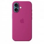 Capa MagSafe iPhone 16 Silicone F?csia