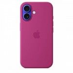 Capa MagSafe iPhone 16 Silicone F?csia