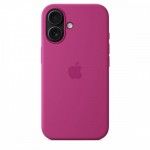 Capa MagSafe iPhone 16 Silicone F?csia