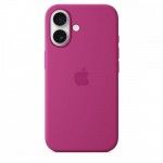 Capa MagSafe iPhone 16 Silicone F?csia