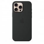 Capa MagSafe iPhone 16 Pro Max Silicone Preto
