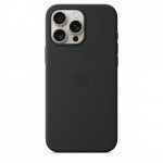 Capa MagSafe iPhone 16 Pro Max Silicone Preto