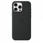 Capa MagSafe iPhone 16 Pro Max Silicone Preto
