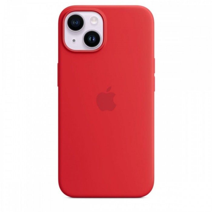 Capa MagSafe iPhone 14 Silicone (PRODUCT)RED